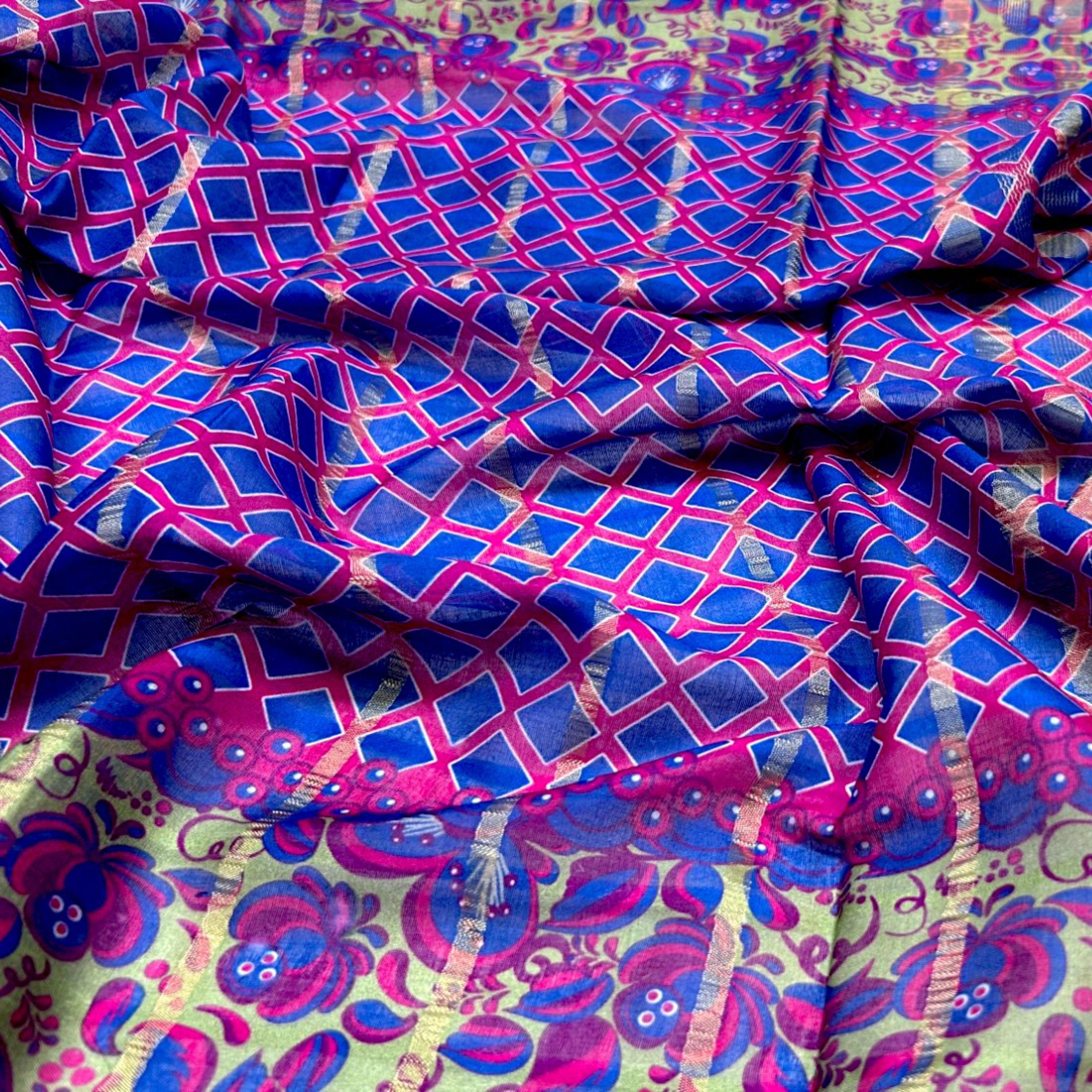 3 Piece Unstitched Textured Printed Lawn Suit (LD003-3P)