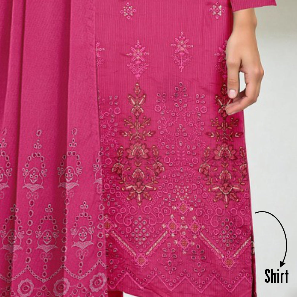 3 Piece Lawn Embroidered Suit (LNE1005-3P)