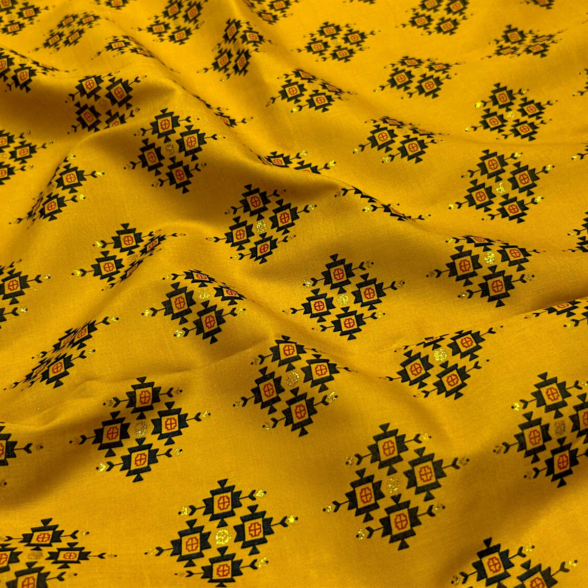 2 Piece Broshia Lawn - Gold (LNB1006-2P)