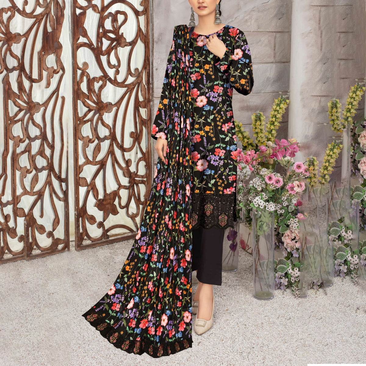 3 Piece Linen Suit Vol-2 (LND016-3P)