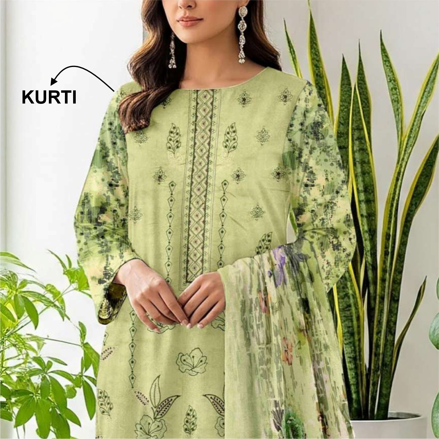 3 Piece Karandi Embroidered Suit (KRE003-3P)