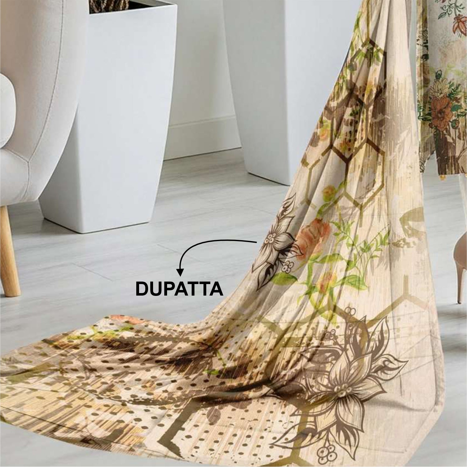 3 Piece Karandi Embroidered Suit (KRE004-3P)