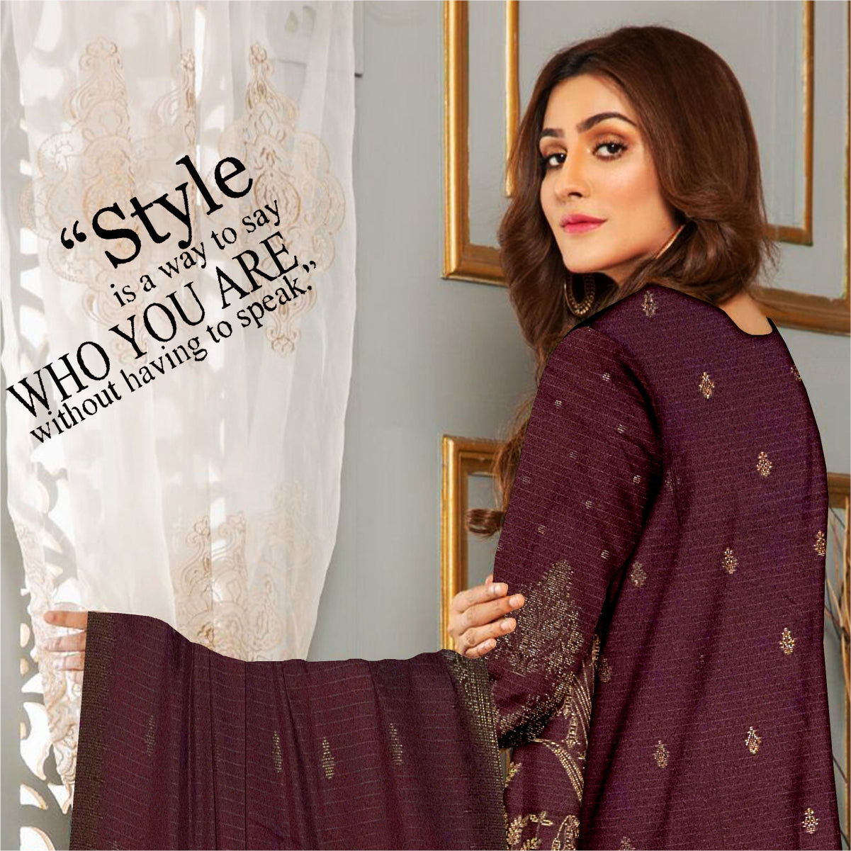 3 Piece Viscose Jacquard Brosha Suit Vol-1 (VJB004-3P)