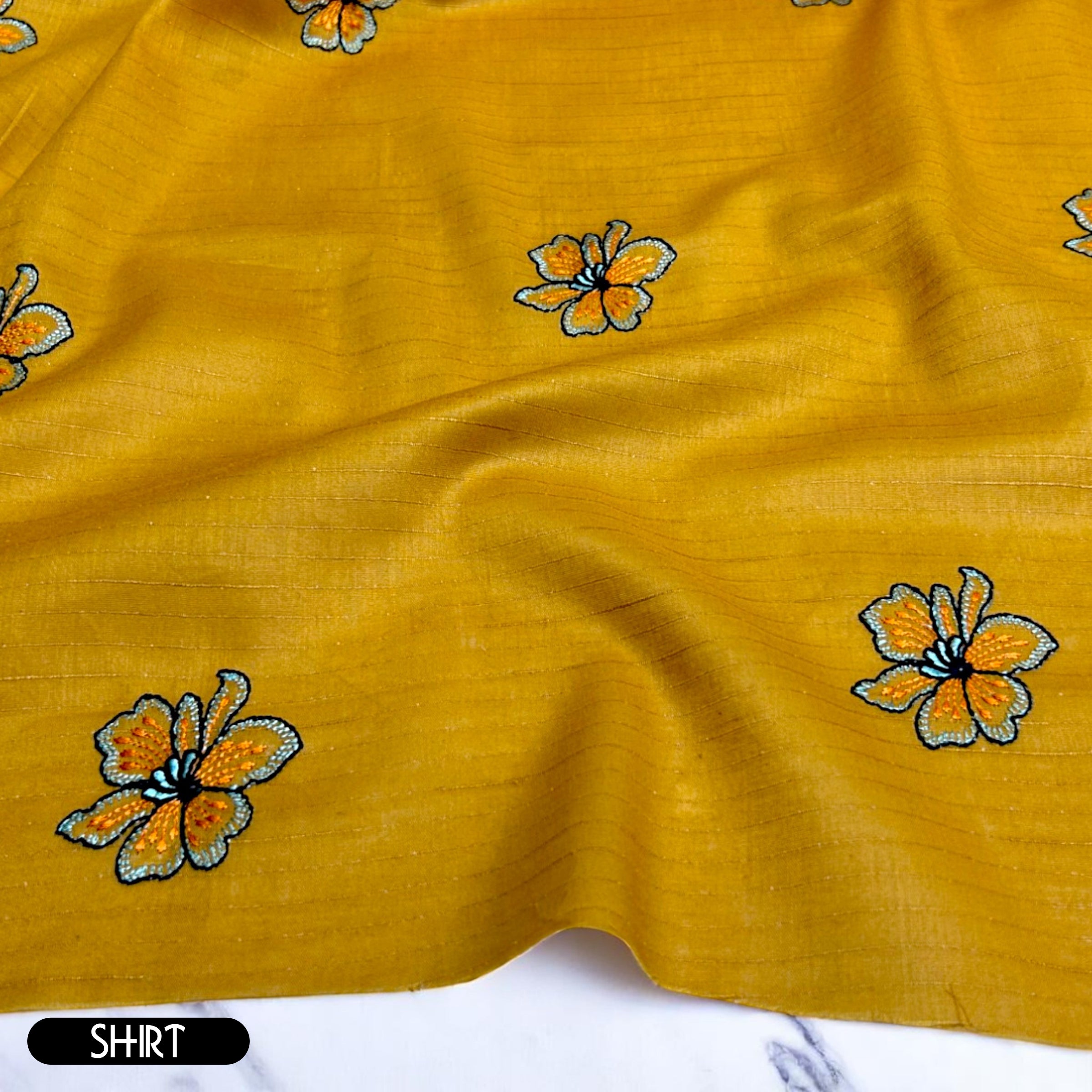 3 Piece Embroidered Unstitched Lawn Suit (LE001-3P)